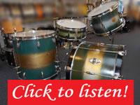 Gretsch 50s/60s Duco Finish, 20, 12, 16 w/matching snare