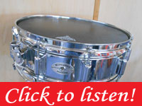 1973 Rogers Super Ten Snare Drum 5x14