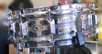 Rogers Dynasonic, 1960s Chrome over brass 14 X 5